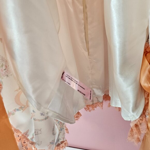 Dolls Kill Sugar Thrillz Lush Opulence Corset Dress Mini Renaissance Floral XL - Picture 9 of 14